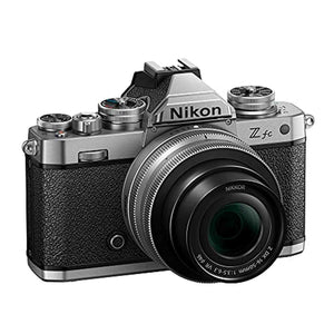 Nikon Z fc DX-Format Mirrorless Camera Body w/NIKKOR Z DX 16-50mm f/3.5-6.3 VR - Silver - Used Nikon