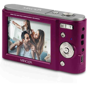 Minolta MND20 44 MP / 2.7K Ultra HD Digital Camera Magenta Minolta