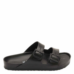 Birkenstock Men's Arizona EVA Sandals, Black, 11 Medium US Birkenstock