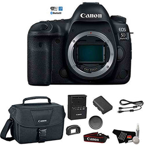 Canon EOS 5D Mark IV Full Frame Digital SLR Camera Body - Bundle with Canon Carrying Bag + Cleaning Kit International V - Used Canon