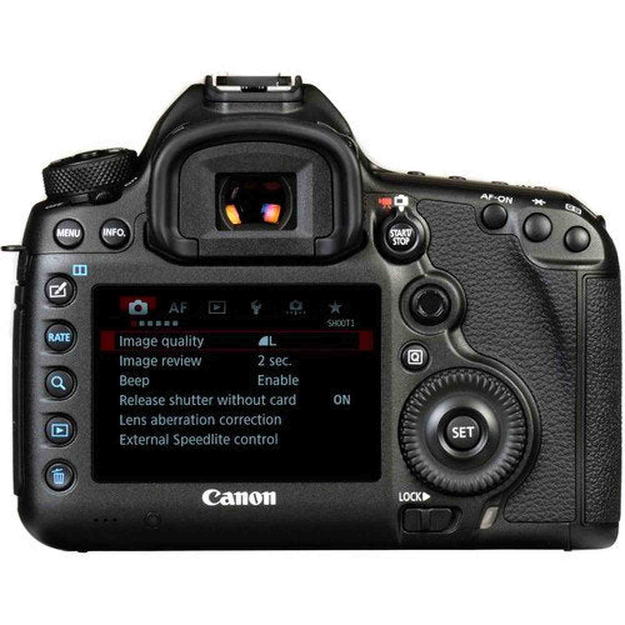 Canon EOS 5DS R Digital SLR Camera 0581C002 Body Only - Bundle with 32GB Memory Card + Spare Battery + More
