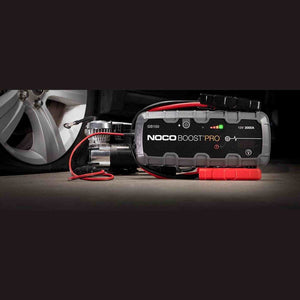 NOCO Boost Pro GB150 3000A UltraSafe Car Battery Jump Starter, 12V Battery Pack, Battery Booster, Jump Box, Portable Charger and Jumper Cables for 9.0L Gasoline and 7.0L Diesel Engines NOCO