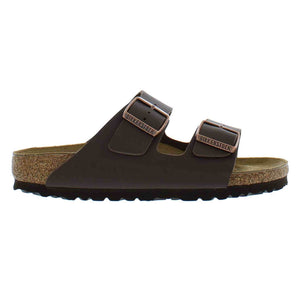 Birkenstock Unisex Arizona Dark Brown Leather Sandal 40 R EU Birkenstock