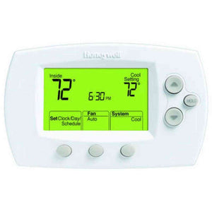 Low Voltage Thermostat, 1 Stages, 24VAC, Auto-Heat-Cool-Off, White Honeywell Home
