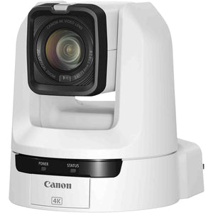 Canon CR-N100 PTZ Camera White , 20x Optical Zoom, 4K UHD Video, Professional Productions, House of Worship, Education, Broadcast, Corporate, Events - Reconditioned