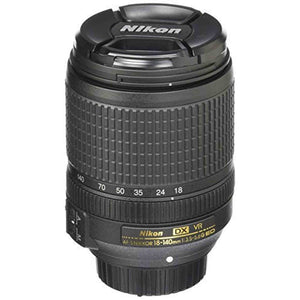 Nikon AF-S DX NIKKOR 18-140mm f/3.5-5.6G ED Vibration Reduction Zoom Lens with Auto Focus for Nikon DSLR Cameras - Used Nikon
