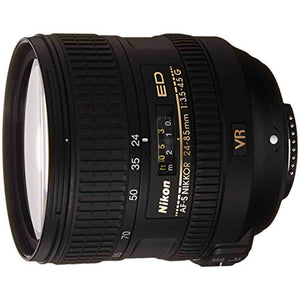 NIKON 24-85mm F/3.5-4.5G ED VR AF-S Nikkor Lens - White Box New Bulk Packaging - Used Nikon