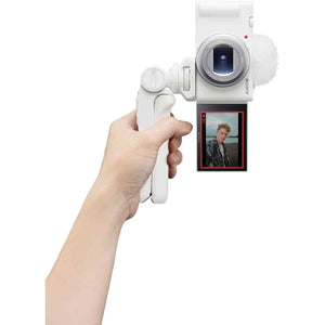 Sony ZV-1 II Vlog Camera for Content Creators and Vloggers White - Reconditioned Sony
