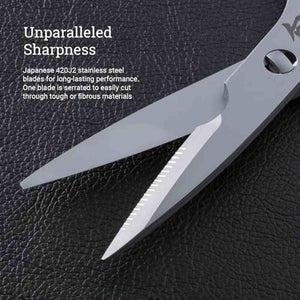 Shun Kitchen Shears, 22.6 cm, Heavy Duty Cooking Scissors, Durable 420J2 Stainless Steel, Detachable Blades for Easy Cleaning, Multi Purpose Kitchen Shears for Professional and Home Chefs Shun
