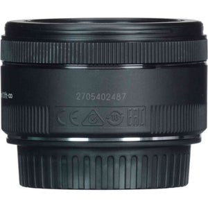 Canon EF 50mm f/1.8 STM Lens 0570C002 + Filter Kit + Cap Keeper + More - Reconditioned Canon