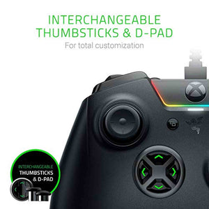 Razer Wolverine Ultimate Officially Licensed Xbox One Controller, Black with 6 Remappable Buttons and Triggers, Interchangeable Thumbsticks and D-Pad Razer