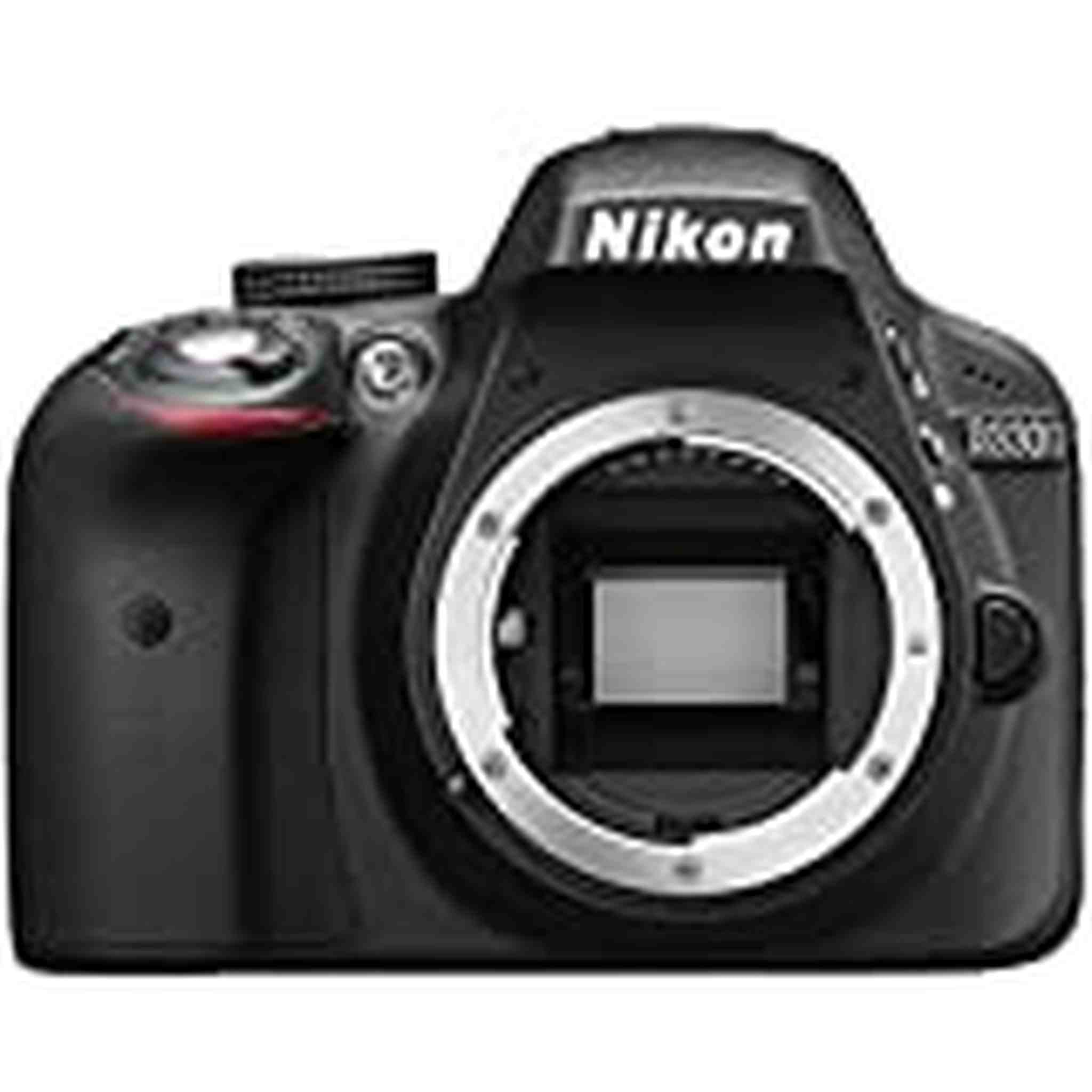 Nikon D3300 Digital SLR Camera Body Black - International Version No Warranty Nikon