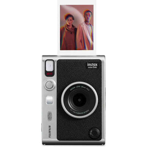 Fujifilm Instax Mini EVO Instant Film Camera Black with 60 Films + 32GB Card - Reconditioned