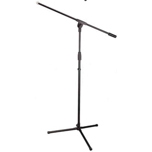 Xpix Tripod Boom Microphone Adjustable Floor Stand - Black XPIX