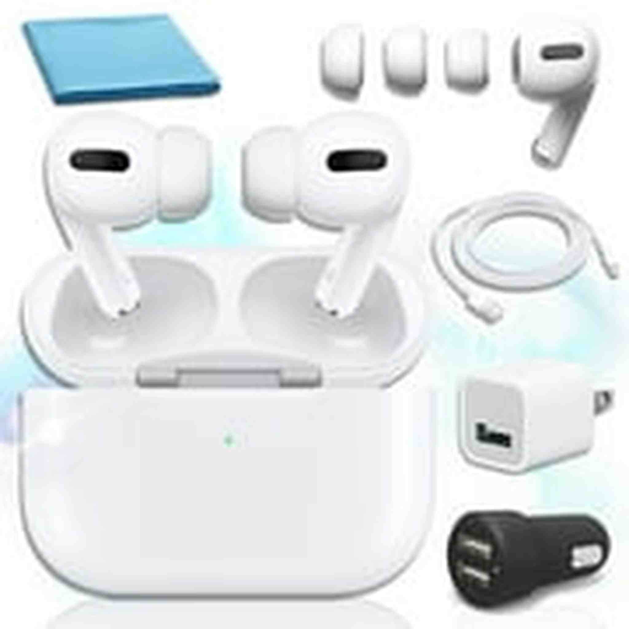 Apple AirPods Pro with Wireless Charging Case Charging Bundle Apple