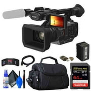 Panasonic HC-X20 4K Mobile Camcorder with Rich Connectivity + 64GB Card + More Panasonic