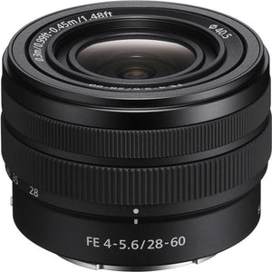 Sony FE 28-60mm F4-5.6 Full Frame Compact E-mount Zoom Lens SEL2860 Sony