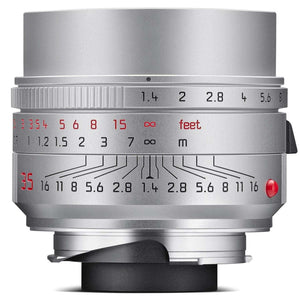 Leica 35mm f/1.4 Summilux-M ASPH Lens, Silver Leica