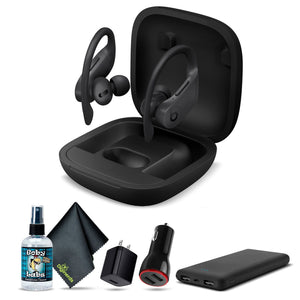 Beats by Dr. Dre Powerbeats Pro In-Ear Wireless Headphones Black Bundle with More Accessories Beats