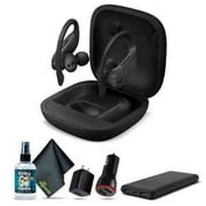 Beats by Dr. Dre Powerbeats Pro In-Ear Wireless Headphones Black Bundle with More Accessories Beats