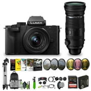 Panasonic Lumix G100D 4K Mirrorless Camera with 12-32mm Lens Vlogger Bundle Panasonic