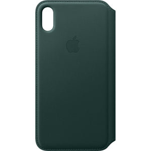 Apple Leather Folio for iPhone Xs Max - Forest Green - Refurbished Apple