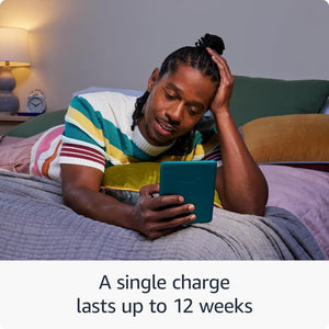 Kindle Paperwhite 16 GB with new 7" glare-free display and weeks of battery life – Jade + More Kindle