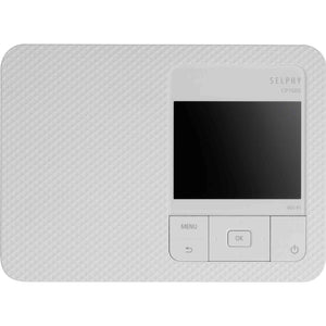 Canon SELPHY CP1500 Photo Printer White + Canon KP-36IP Color Ink and Paper Set + More Bundle