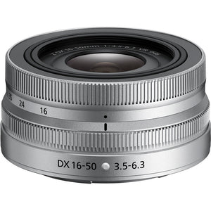 Nikon Zfc Mirrorless Camera with 16-50mm Lens Silver 1675 + FTZ II Adapter + More