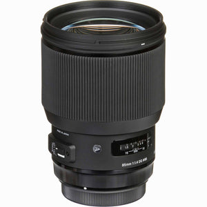 Sigma 85mm f/1.4 DG HSM Art Lens for Nikon F Bundle Sigma