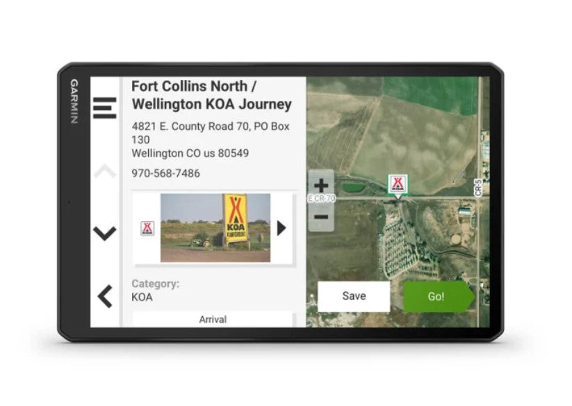 Garmin RV 1095, microSDXC Ultra 64GB Memory Card, USB Card Reader, SD/microSD