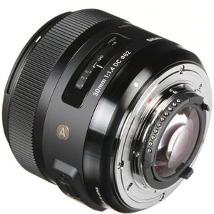 Sigma 30mm f/1.4 DC HSM Art Lens for Nikon Bundle Sigma