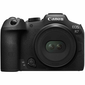 Canon RF-S 7.8mm f/4 STM Dual Lens Canon RF + Lens Filter Kit + Cleaning Kit + More Canon
