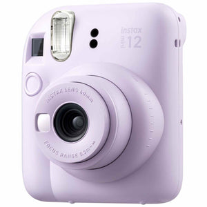 FUJIFILM INSTAX MINI 12 Instant Film Holiday Camera Bundle Lilac Purple Fujifilm