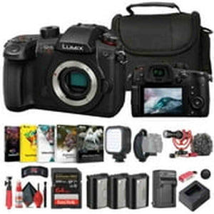 Panasonic Lumix GH5 II Mirrorless Camera + Corel Photo Software + Bag + More Panasonic