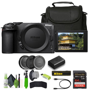 Nikon Z30 Lightweight Mirrorless Camera 1737 Bundle Nikon