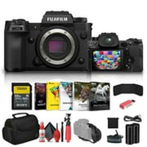 FUJIFILM X-H2 Mirrorless Camera 16757045 + 64GB Memory Card + Bag + More FUJIFILM