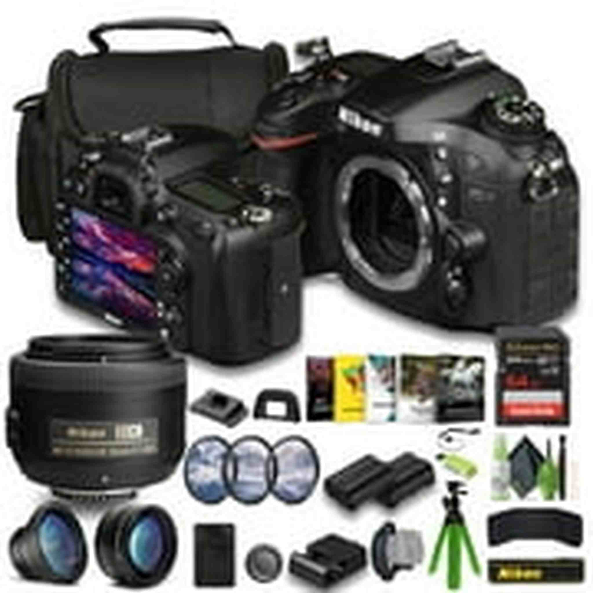 Nikon D7200 24.2 MP DX-Format Digital SLR Camera 1554 Bundle Nikon