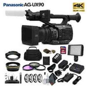 Panasonic AG-UX90 4K/HD Professional Camcorder AG-UX90PJ Base Bundle