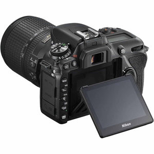 Nikon D7500 20.9MP DSLR Camera with AF-S DX NIKKOR 18-140mm f/3.5-5.6G ED VR Lens, Black - Used Nikon