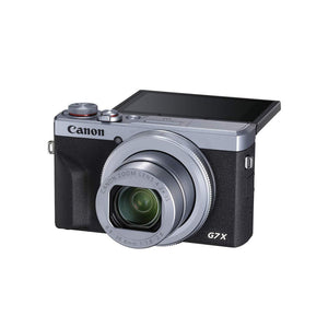 Canon PowerShot Digital Camera G7 X Mark III with Wi-Fi & NFC, LCD Screen and 4K Video - Silver Renewed - Reconditioned Canon