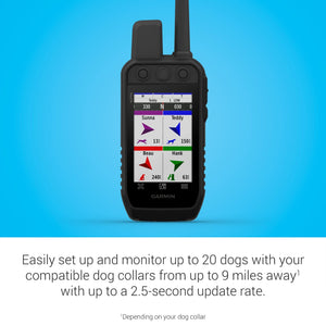 Garmin Alpha 300 Handheld, Advanced Tracking and Training Handheld