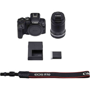 Canon EOS R10 Mirrorless Camera with RF-S18-150mm f/3.5-6.3 IS STM Lens Kit - Reconditioned Canon