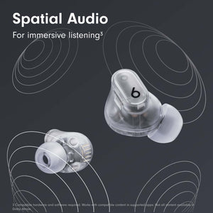 Beats Studio Buds+ MQLK3LL/A Transparent Beats