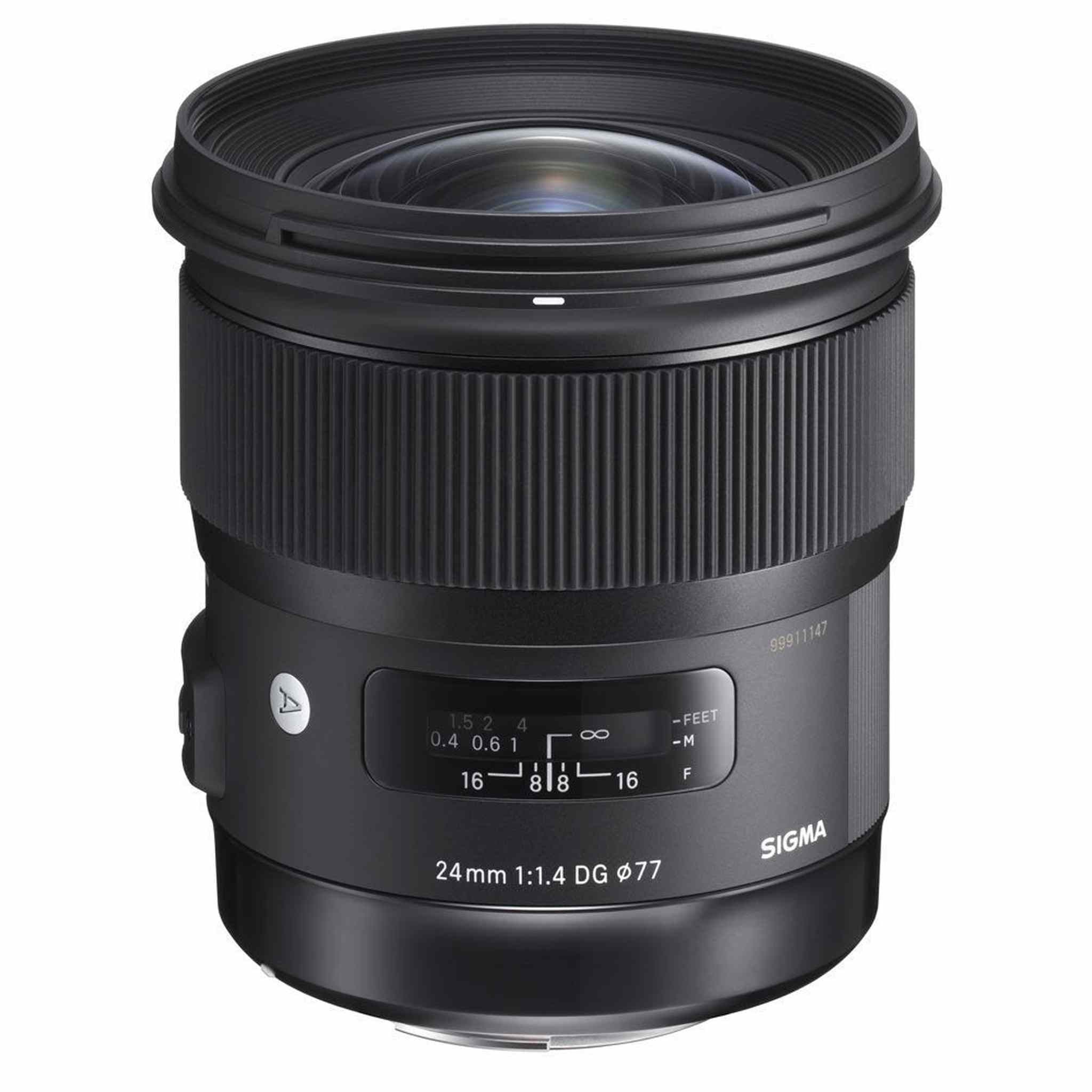 Sigma 401101 Canon EF Cameras 24mm f/1.4 Wide-Angle-Prime Lens Fixed Prime International Model No Warranty Sigma