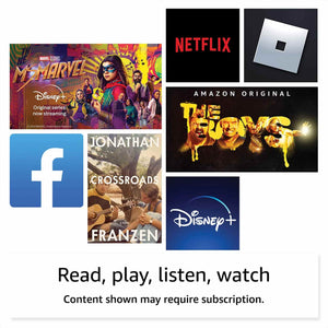 All-new Amazon Fire HD 8 tablet, 8” HD Display, 32 GB, 30% faster processor, designed for portable entertainment, 2022 release , Rose - Used Amazon