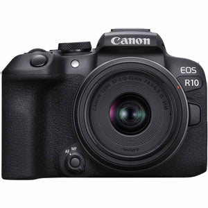 Canon EOS R10 Mirrorless Camera w/RF-S18-45mm f/4.5-6.3 is STM Lens Kit