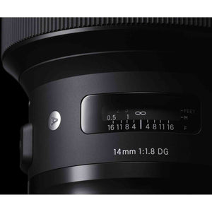 Sigma 14mm f/1.8 DG HSM Art Lens for Canon EF 450954 and Cleaning Accessories Bundle Sigma