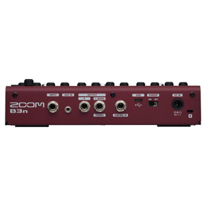 Zoom B3n Bass Guitar Multi-Effects Processor Pedal, With 60+ Built-in effects, Amp Modeling, Stereo Effects, Looper, Rhythm Section, Tuner Zoom