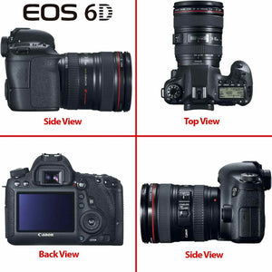 Canon EOS 6D DSLR Camera with Canon 24-105mm USM Lens - 32GB Memory - Advanced Creative Photography Filter Kit and Essen Canon